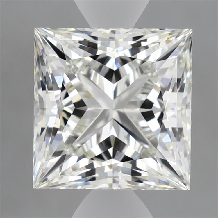 3.02 Carat Princess Shaped, Ideal Cut, G Color, VVS2 Clarity, IGI Certified Lab Grown Diamond