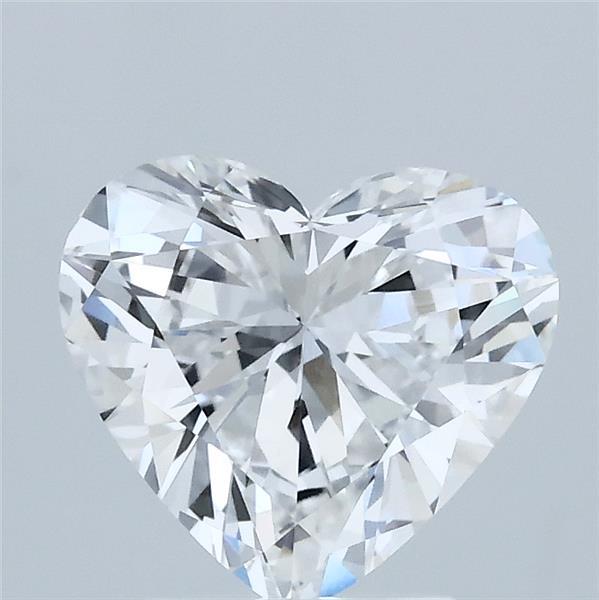 1.73 Carat Heart Shaped, Excellent Cut, D Color, VVS2 Clarity, IGI Certified Lab Grown Diamond