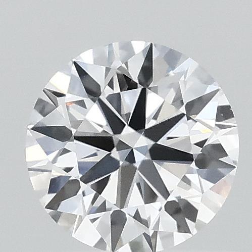 0.68 Carat Round Shaped, Ideal Cut, D Color, VVS2 Clarity, IGI Certified Lab Grown Diamond