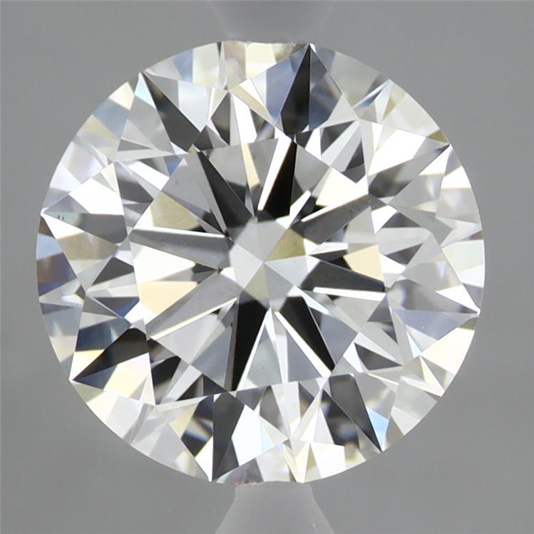 3.04 Carat Round Shaped, Ideal Cut, F Color, VS1 Clarity, IGI Certified Lab Grown Diamond