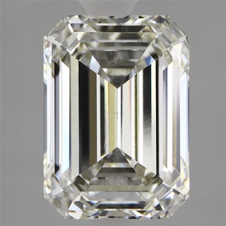 3.13 Carat Emerald Shaped, Ideal Cut, H Color, VS1 Clarity, IGI Certified Lab Grown Diamond