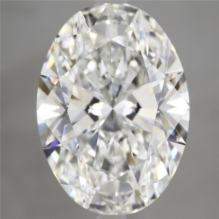 5.39 Carat Oval Shaped, Ideal Cut, E Color, VVS2 Clarity, IGI Certified Lab Grown Diamond
