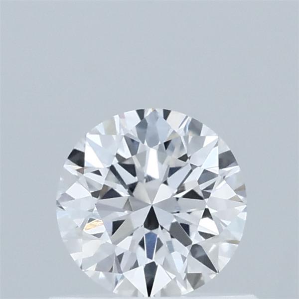 0.61 Carat Round Shaped, Excellent Cut, D Color, VVS2 Clarity, IGI Certified Lab Grown Diamond