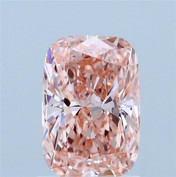 1.14 Carat Cushion Shaped, Ideal Cut, FANCY VIVID PINK Color, VS1 Clarity, IGI Certified Lab Grown Diamond