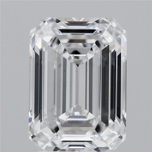 4.01 Carat Emerald Shaped, Ideal Cut, D Color, VS1 Clarity, IGI Certified Lab Grown Diamond