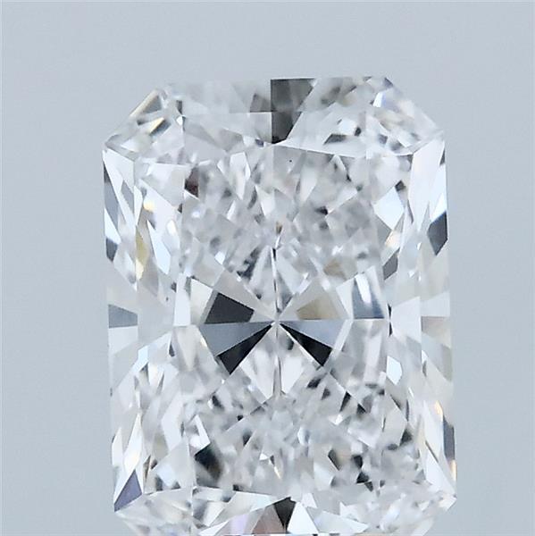 1.87 Carat Radiant Shaped, Ideal Cut, D Color, VVS2 Clarity, IGI Certified Lab Grown Diamond