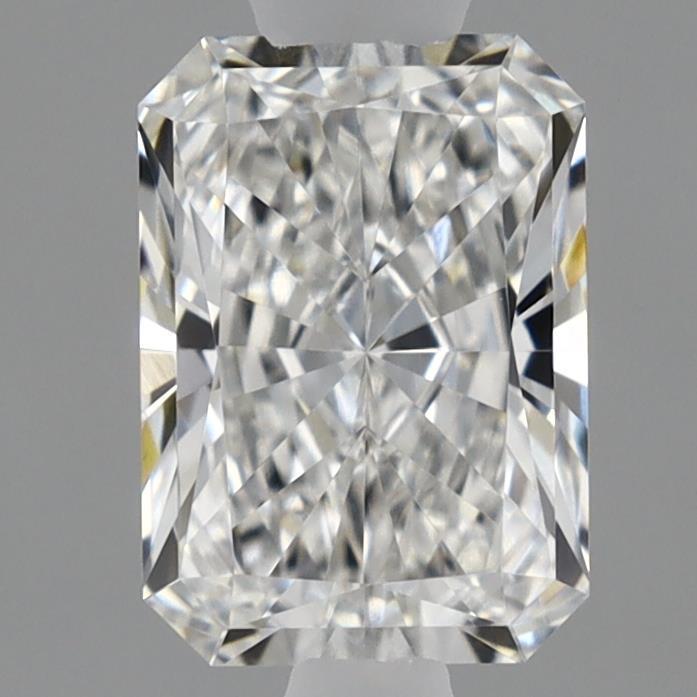 0.98 Carat Radiant Shaped, Ideal Cut, F Color, VVS2 Clarity, IGI Certified Lab Grown Diamond