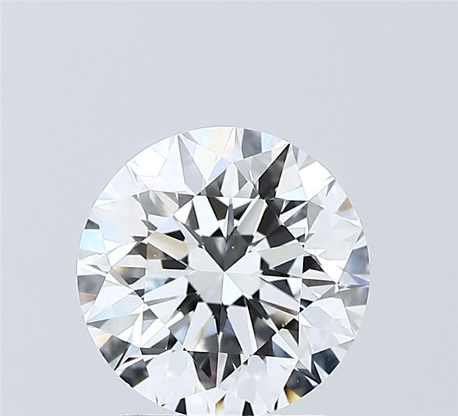 2.01 Carat Round Shaped, Excellent Cut, E Color, VVS2 Clarity, IGI Certified Lab Grown Diamond