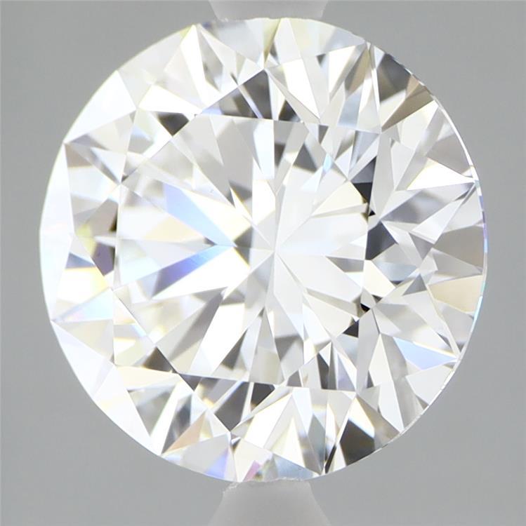 2.87 Carat Round Shaped, Excellent Cut, D Color, VS1 Clarity, IGI Certified Lab Grown Diamond