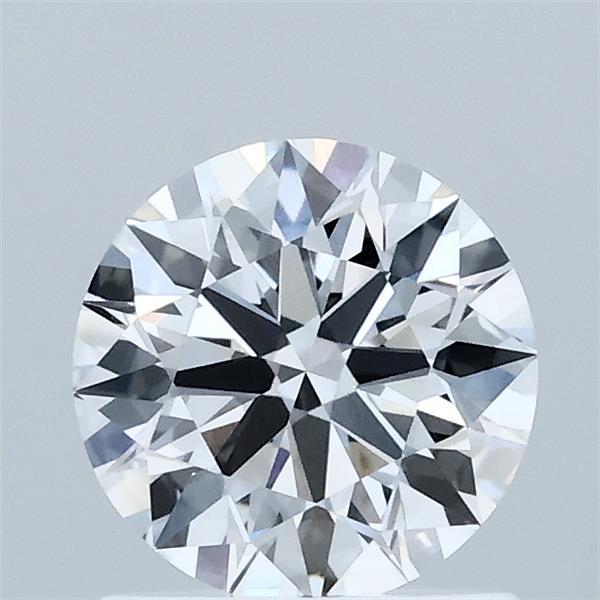 1.07 Carat Round Shaped, Ideal Cut, D Color, VVS2 Clarity, IGI Certified Lab Grown Diamond