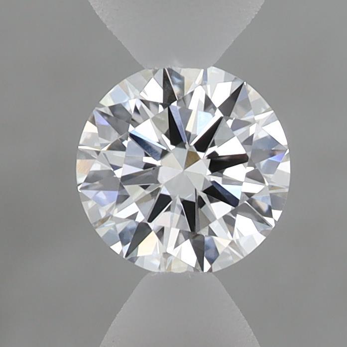 0.57 Carat Round Shaped, Excellent Cut, D Color, VVS2 Clarity, IGI Certified Lab Grown Diamond