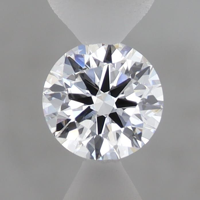 0.53 Carat Round Shaped, Ideal Cut, D Color, VVS2 Clarity, IGI Certified Lab Grown Diamond