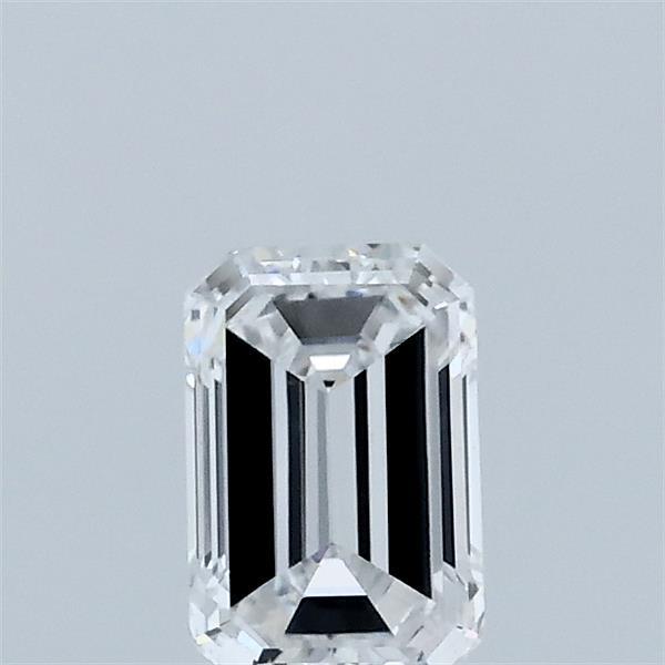 0.54 Carat Emerald Shaped, Excellent Cut, D Color, VS1 Clarity, IGI Certified Lab Grown Diamond