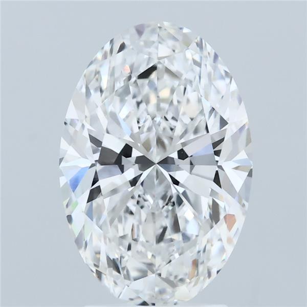 3.02 Carat Oval Shaped, Ideal Cut, E Color, VVS2 Clarity, IGI Certified Lab Grown Diamond