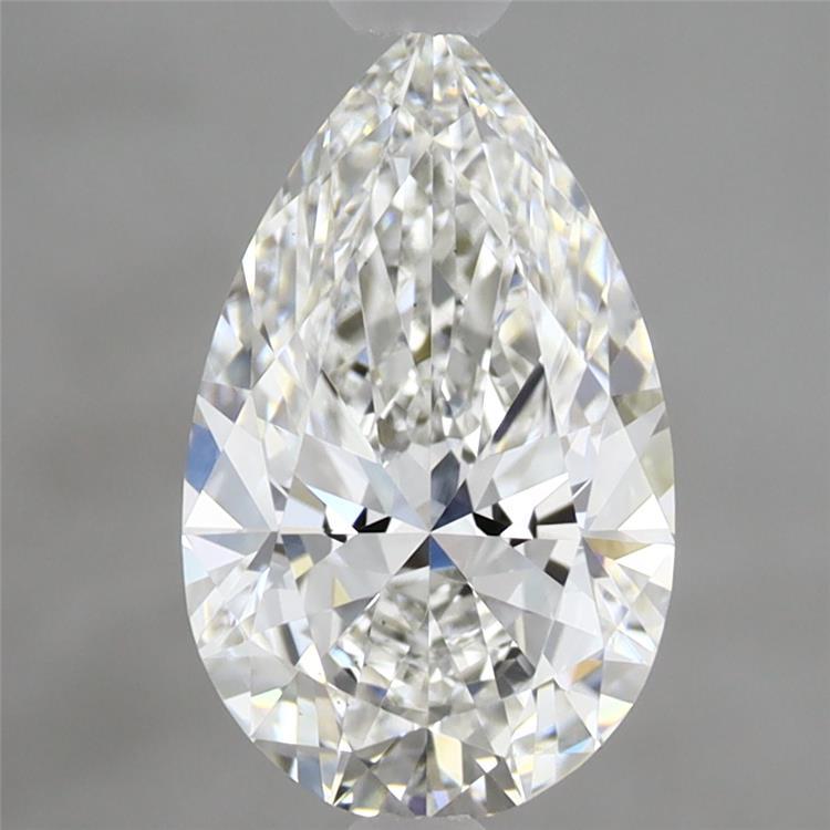 1.81 Carat Pear Shaped, Ideal Cut, F Color, VS1 Clarity, IGI Certified Lab Grown Diamond