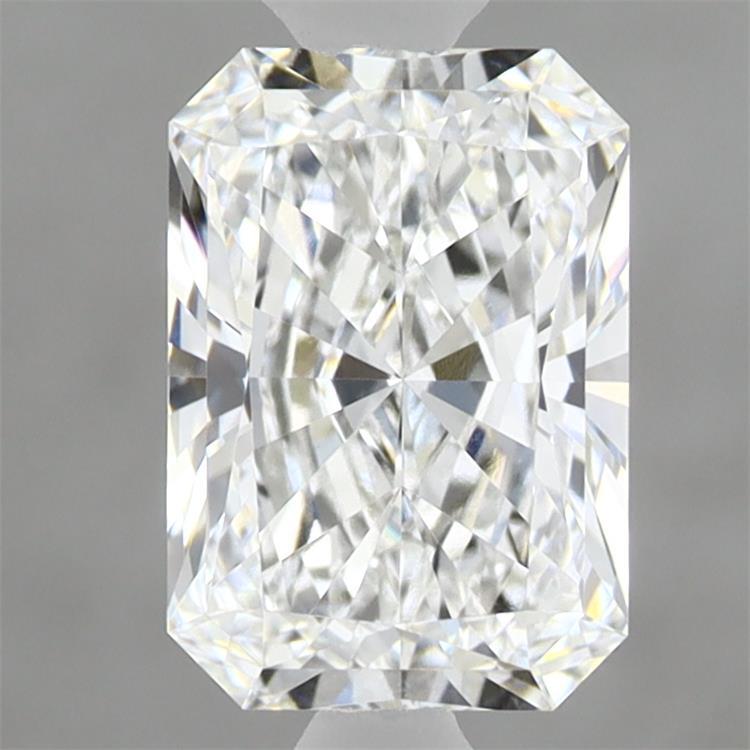 1.59 Carat Radiant Shaped, Ideal Cut, E Color, VVS2 Clarity, IGI Certified Lab Grown Diamond