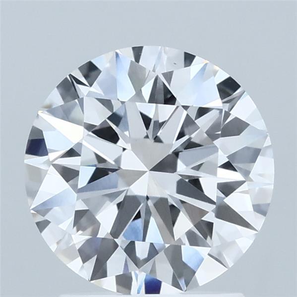 1.87 Carat Round Shaped, Ideal Cut, D Color, VS1 Clarity, IGI Certified Lab Grown Diamond