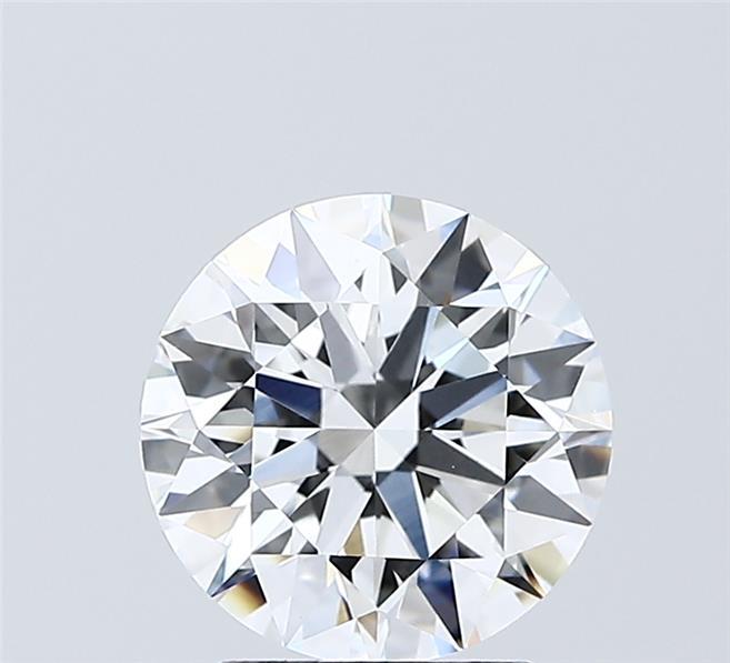 2.05 Carat Round Shaped, Ideal Cut, D Color, VS1 Clarity, IGI Certified Lab Grown Diamond
