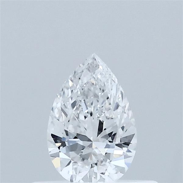 0.37 Carat Pear Shaped, Ideal Cut, D Color, VVS2 Clarity, IGI Certified Lab Grown Diamond