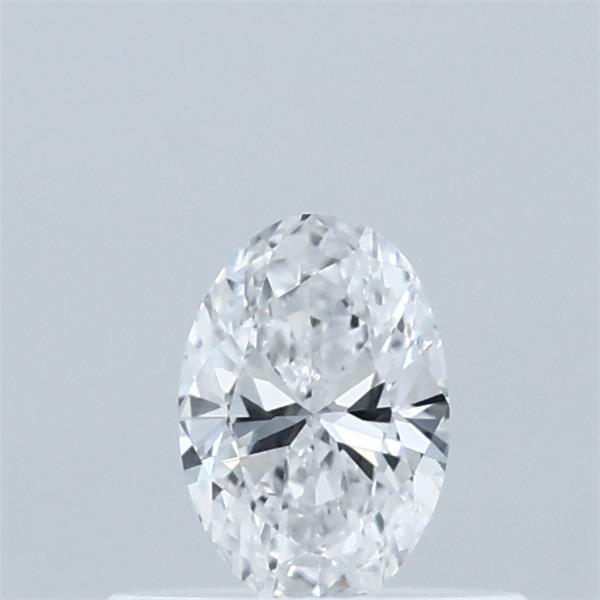 0.34 Carat Oval Shaped, Ideal Cut, D Color, VVS2 Clarity, IGI Certified Lab Grown Diamond
