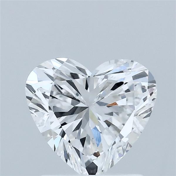 1.01 Carat Heart Shaped, Very Good Cut, D Color, VVS2 Clarity, IGI Certified Lab Grown Diamond