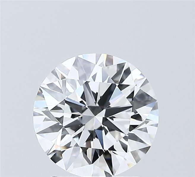 2.02 Carat Round Shaped, Ideal Cut, D Color, VVS2 Clarity, IGI Certified Lab Grown Diamond