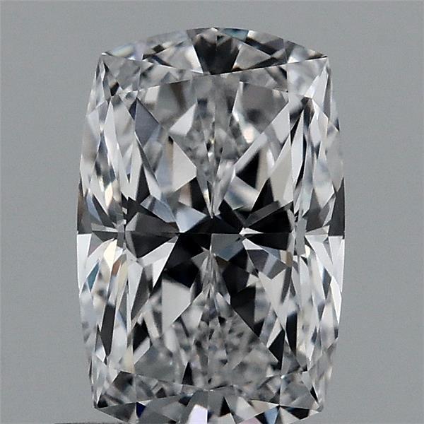 0.95 Carat Cushion Shaped, Ideal Cut, D Color, VVS2 Clarity, IGI Certified Lab Grown Diamond