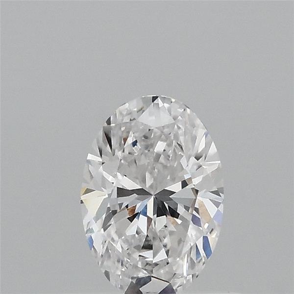 0.56 Carat Oval Shaped, Excellent Cut, D Color, VVS2 Clarity, IGI Certified Lab Grown Diamond