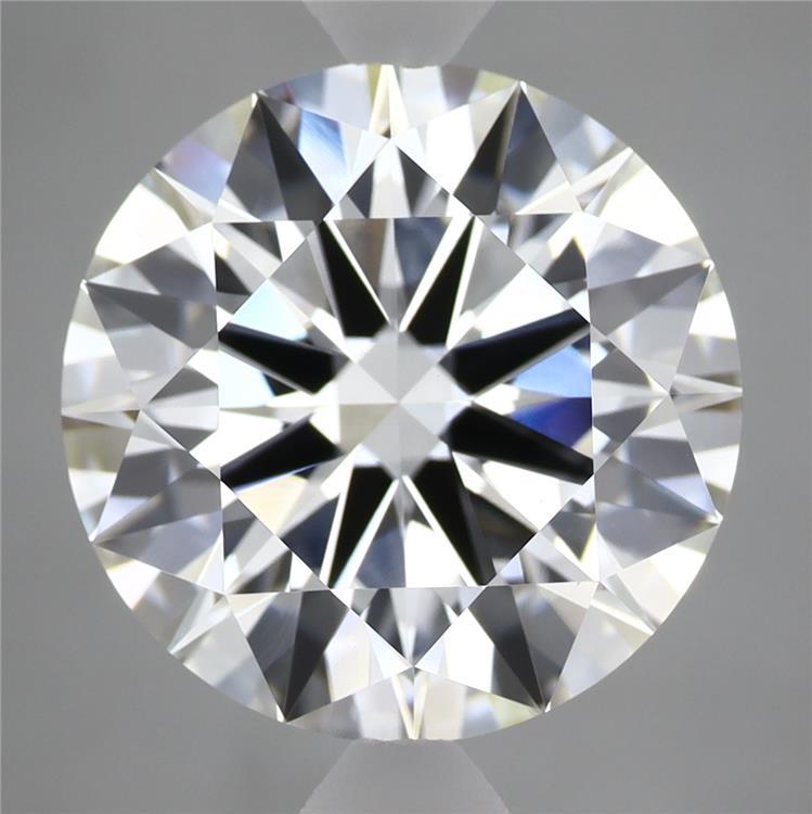 6.04 Carat Round Shaped, Ideal Cut, E Color, VS1 Clarity, IGI Certified Lab Grown Diamond