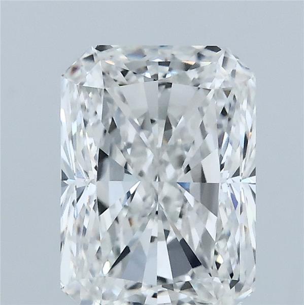 2.28 Carat Radiant Shaped, Ideal Cut, E Color, VVS2 Clarity, IGI Certified Lab Grown Diamond