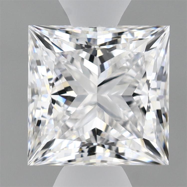 1.52 Carat Princess Shaped, Ideal Cut, D Color, VVS1 Clarity, IGI Certified Lab Grown Diamond