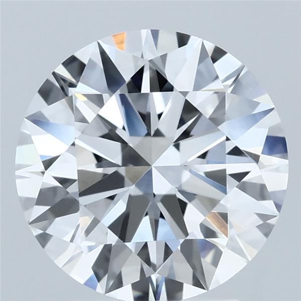 2.90 Carat Round Shaped, Ideal Cut, E Color, VVS2 Clarity, IGI Certified Lab Grown Diamond