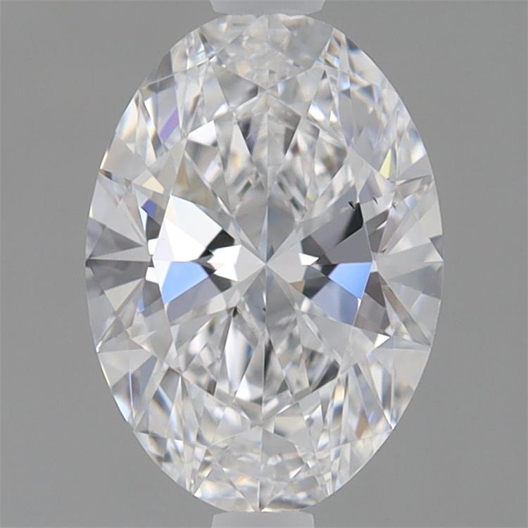 0.98 Carat Oval Shaped, Ideal Cut, D Color, VS2 Clarity, IGI Certified Lab Grown Diamond