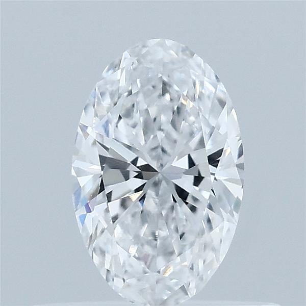 0.39 Carat Oval Shaped, Excellent Cut, D Color, VVS2 Clarity, IGI Certified Lab Grown Diamond