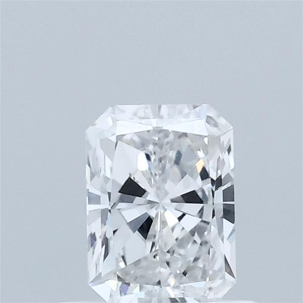 0.58 Carat Radiant Shaped, Excellent Cut, D Color, VVS2 Clarity, IGI Certified Lab Grown Diamond