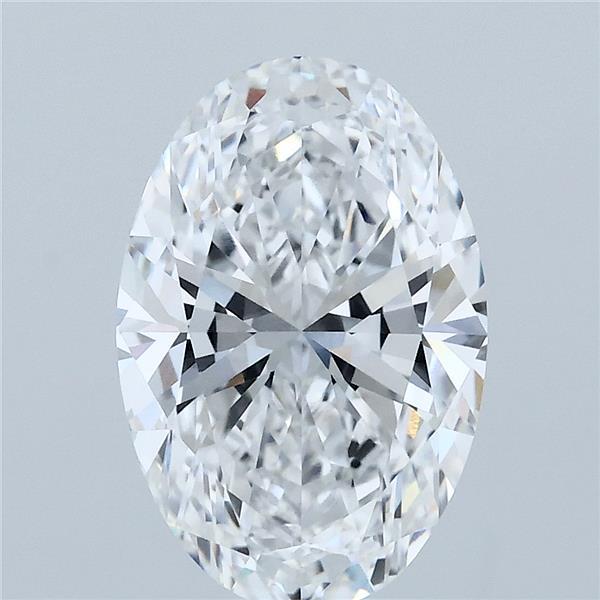 3.00 Carat Oval Shaped, Ideal Cut, D Color, VVS2 Clarity, IGI Certified Lab Grown Diamond