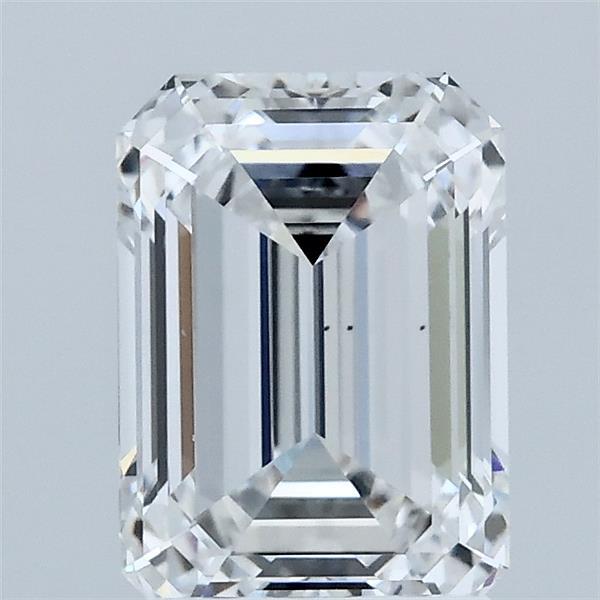 1.83 Carat Emerald Shaped, Ideal Cut, D Color, VS1 Clarity, IGI Certified Lab Grown Diamond
