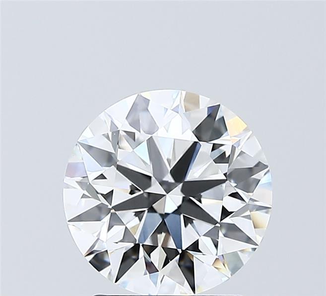 2.01 Carat Round Shaped, Ideal Cut, E Color, VVS2 Clarity, IGI Certified Lab Grown Diamond