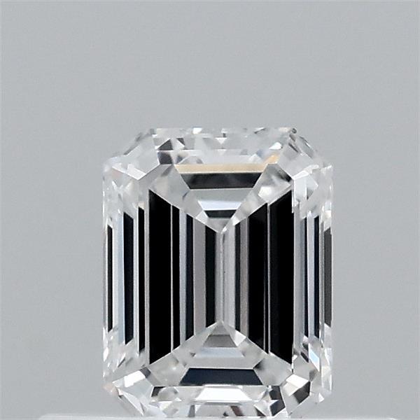 0.42 Carat Emerald Shaped, Ideal Cut, D Color, VS1 Clarity, IGI Certified Lab Grown Diamond
