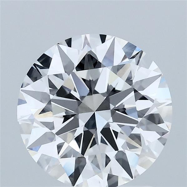 1.89 Carat Round Shaped, Ideal Cut, D Color, VVS2 Clarity, IGI Certified Lab Grown Diamond