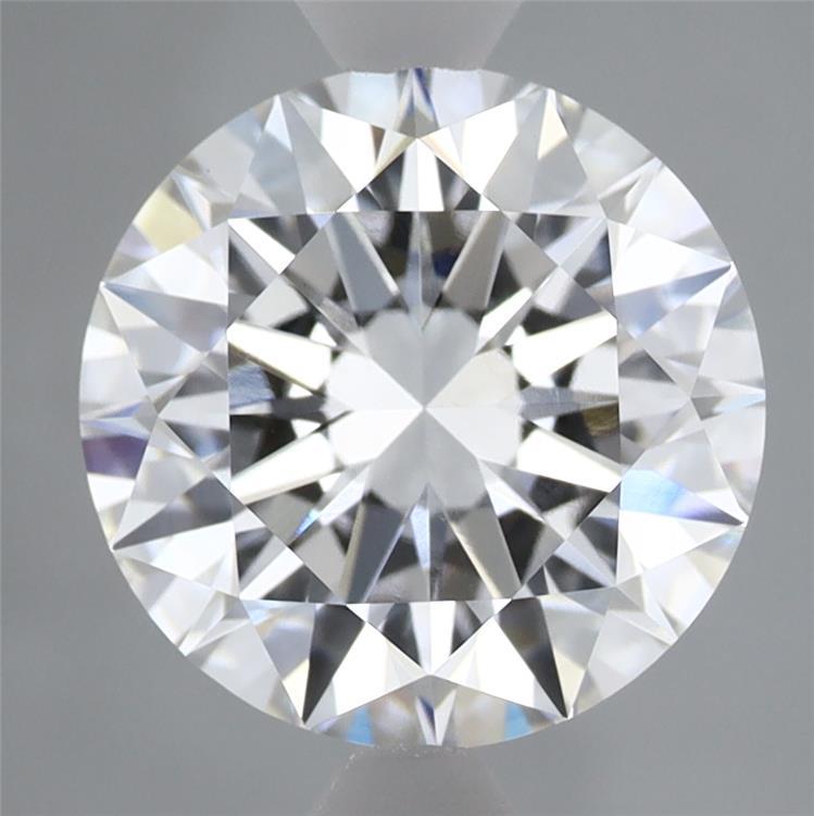 3.21 Carat Round Shaped, Excellent Cut, D Color, VVS2 Clarity, IGI Certified Lab Grown Diamond