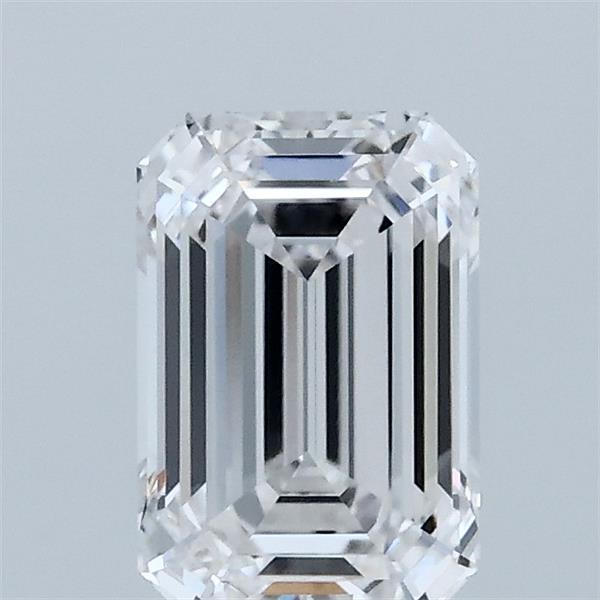 1.10 Carat Emerald Shaped, Ideal Cut, E Color, VVS1 Clarity, IGI Certified Lab Grown Diamond