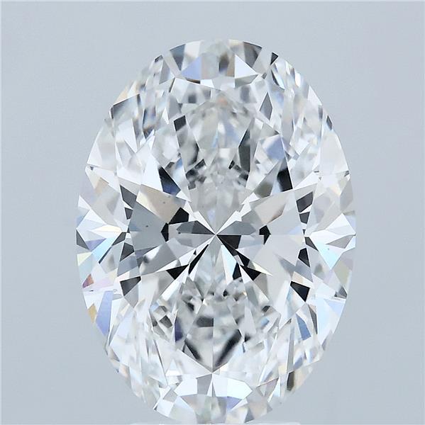 5.09 Carat Oval Shaped, Ideal Cut, E Color, VS1 Clarity, IGI Certified Lab Grown Diamond