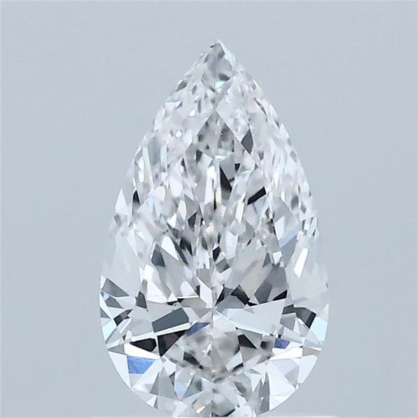 0.85 Carat Pear Shaped, Excellent Cut, E Color, VVS2 Clarity, IGI Certified Lab Grown Diamond