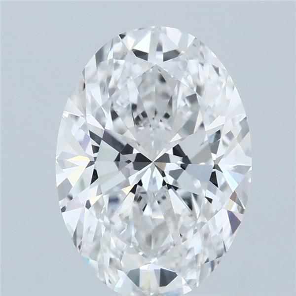 2.59 Carat Oval Shaped, Ideal Cut, E Color, VVS2 Clarity, IGI Certified Lab Grown Diamond