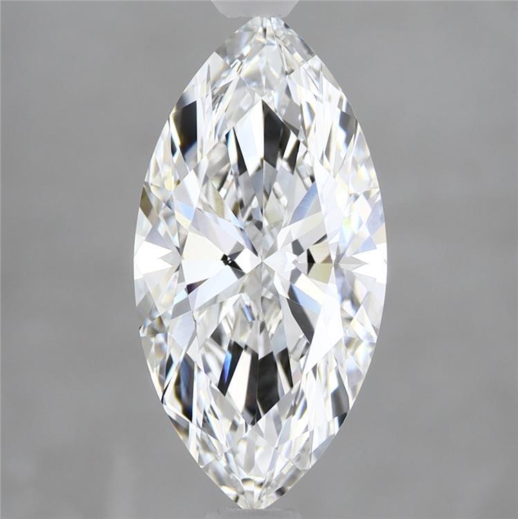 2.34 Carat Marquise Shaped, Ideal Cut, E Color, VVS2 Clarity, IGI Certified Lab Grown Diamond