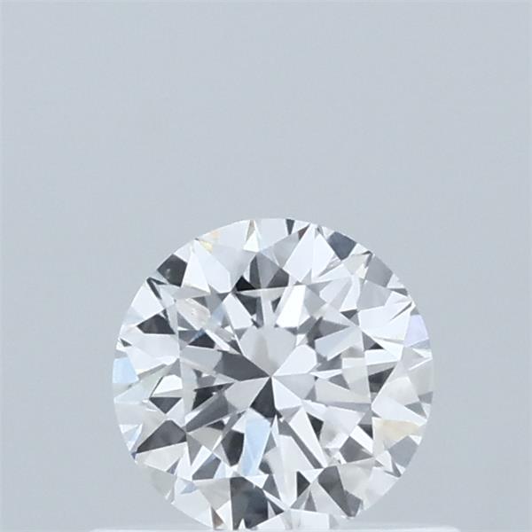 0.51 Carat Round Shaped, Excellent Cut, D Color, VVS2 Clarity, IGI Certified Lab Grown Diamond