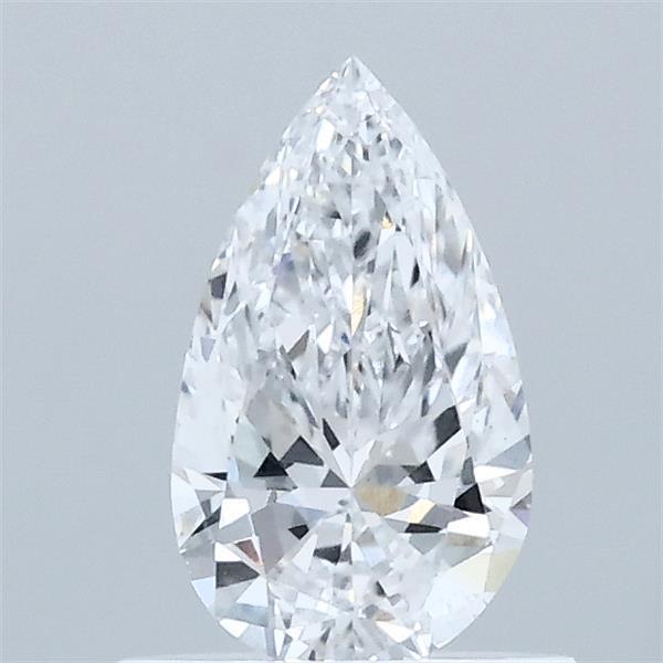0.56 Carat Pear Shaped, Excellent Cut, D Color, VS1 Clarity, IGI Certified Lab Grown Diamond