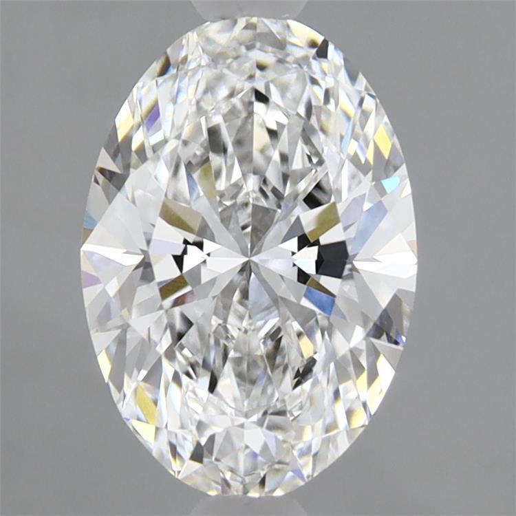 1.58 Carat Oval Shaped, Ideal Cut, D Color, VVS2 Clarity, IGI Certified Lab Grown Diamond