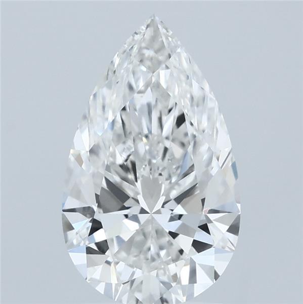 2.09 Carat Pear Shaped, Ideal Cut, F Color, VVS1 Clarity, IGI Certified Lab Grown Diamond